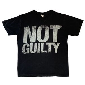 Rare The Lincoln Lawyer Movie Promo Tee Double Sided 2011 NOT Guilty